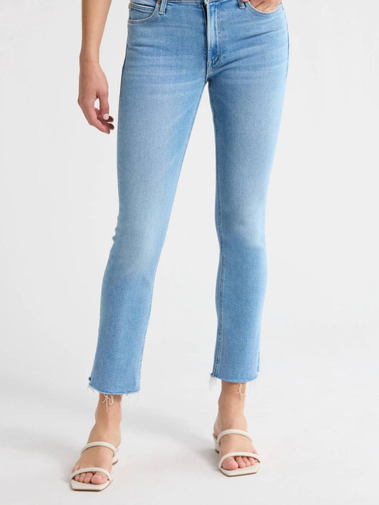 Mother - Mid Rise Dazzler Ankle Fray Jeans