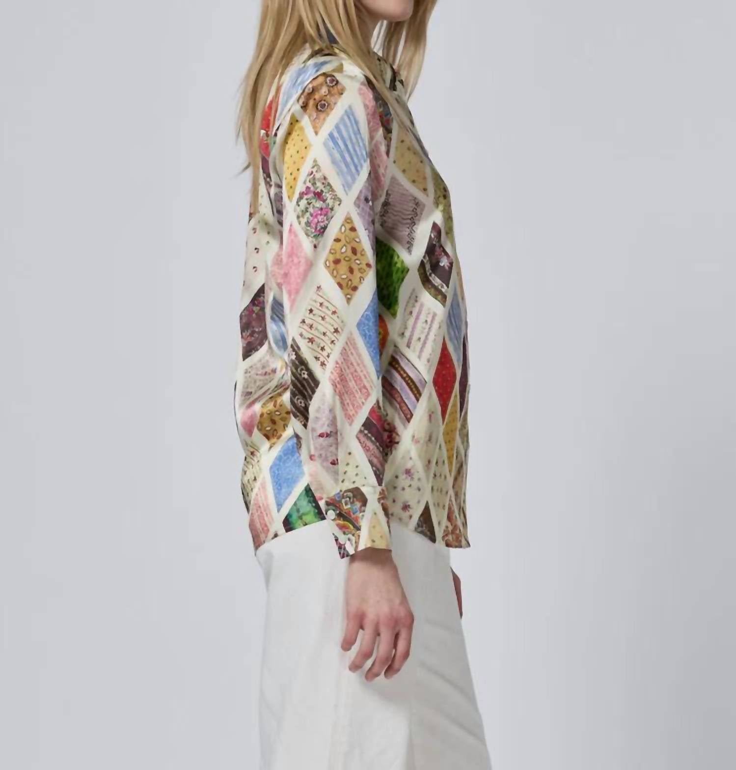 Lingua Franca - Emerson Button Up Top