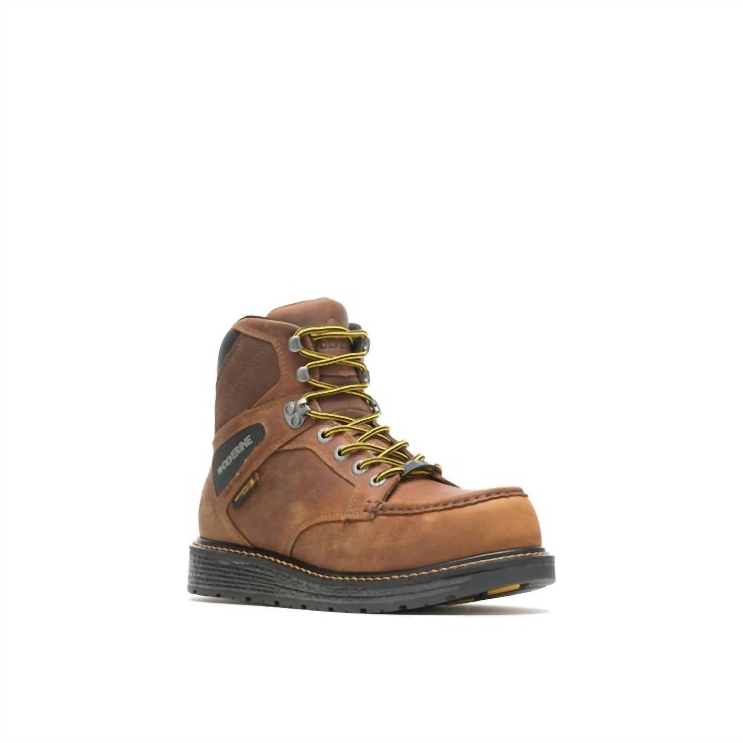Wolverine - Men's Hellcat Ultraspring™ Moc Toe Wedge 6" Waterproof Carbonmax® Work Boots