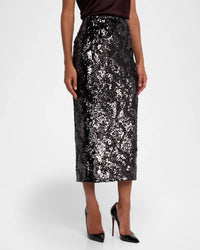 Veronica Beard - Koa Sequined Midi Skirt