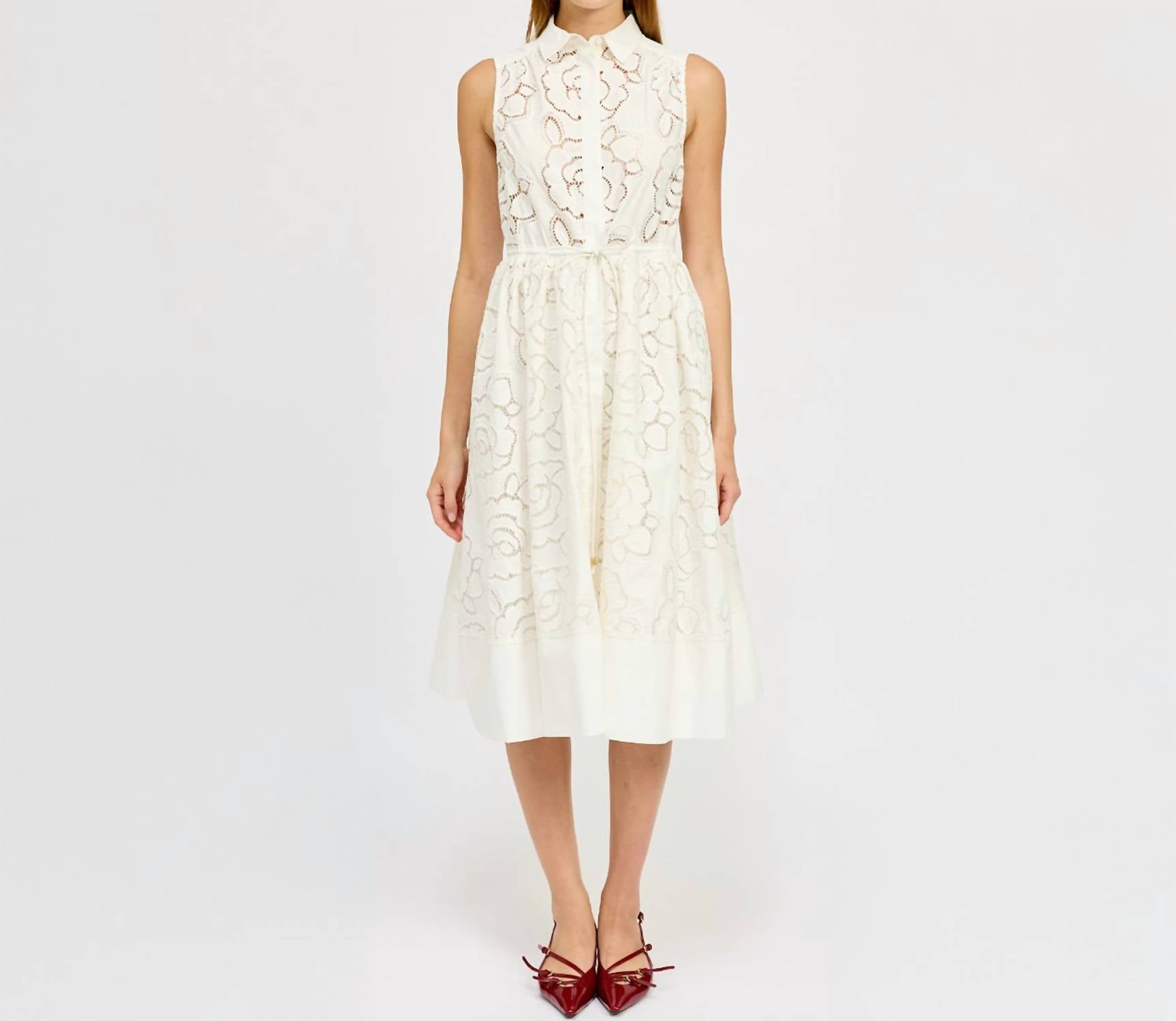 En Saison - Chloe Belted Midi Dress