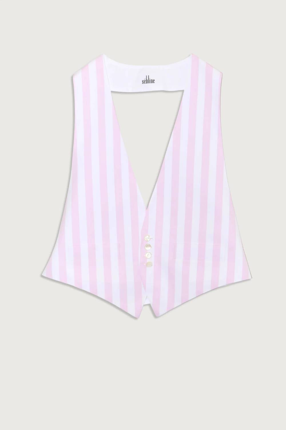 Sebline - Women's Halter Waistcoat Vest
