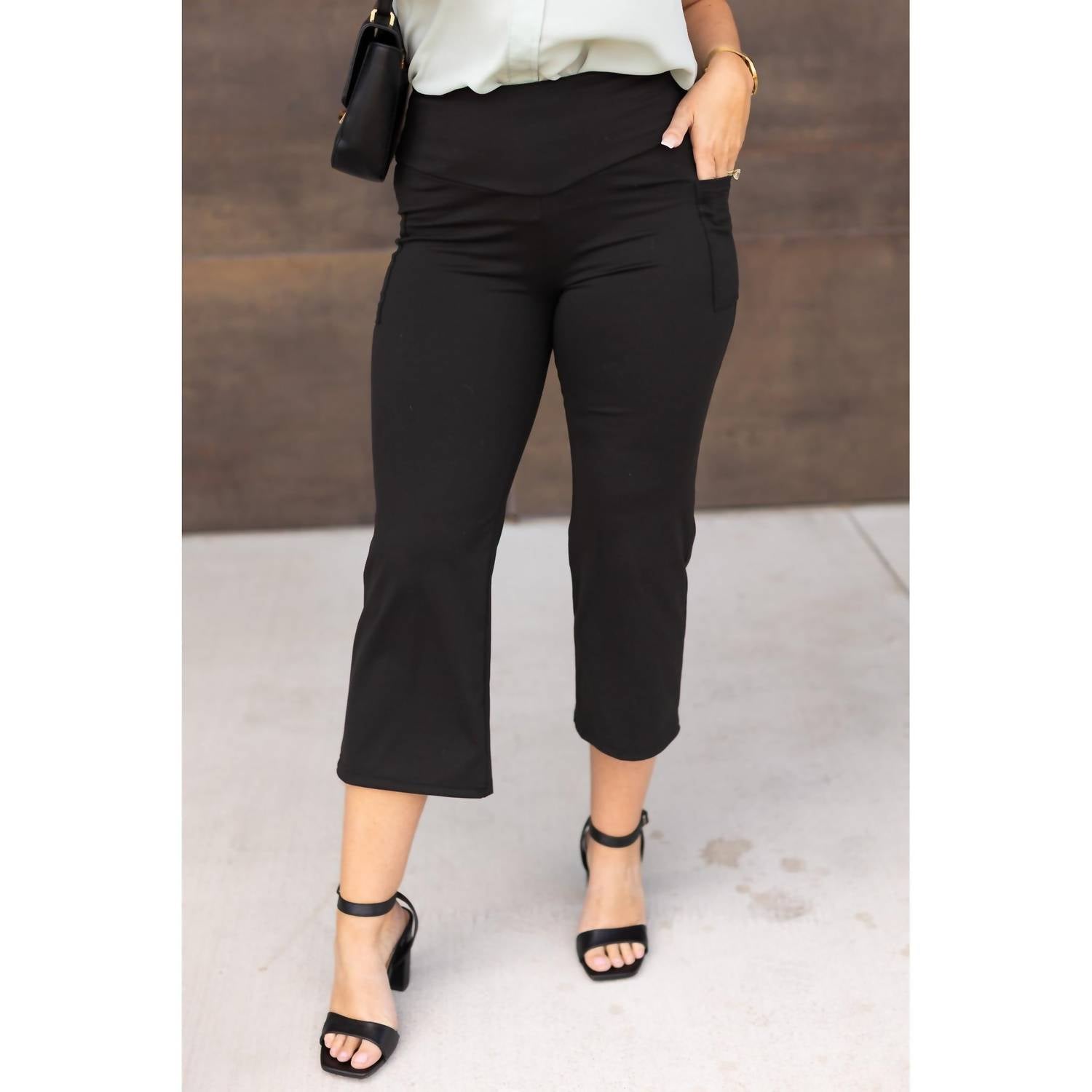 Julia Rose - Faith Tummy Control High Waisted Guacho Pants