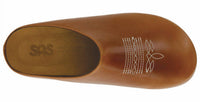SAS Women's Hinny Casual Mule in chestnut - women's shoe - detail view