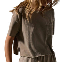 James Perse - Brushed Jersey Pocket Tee