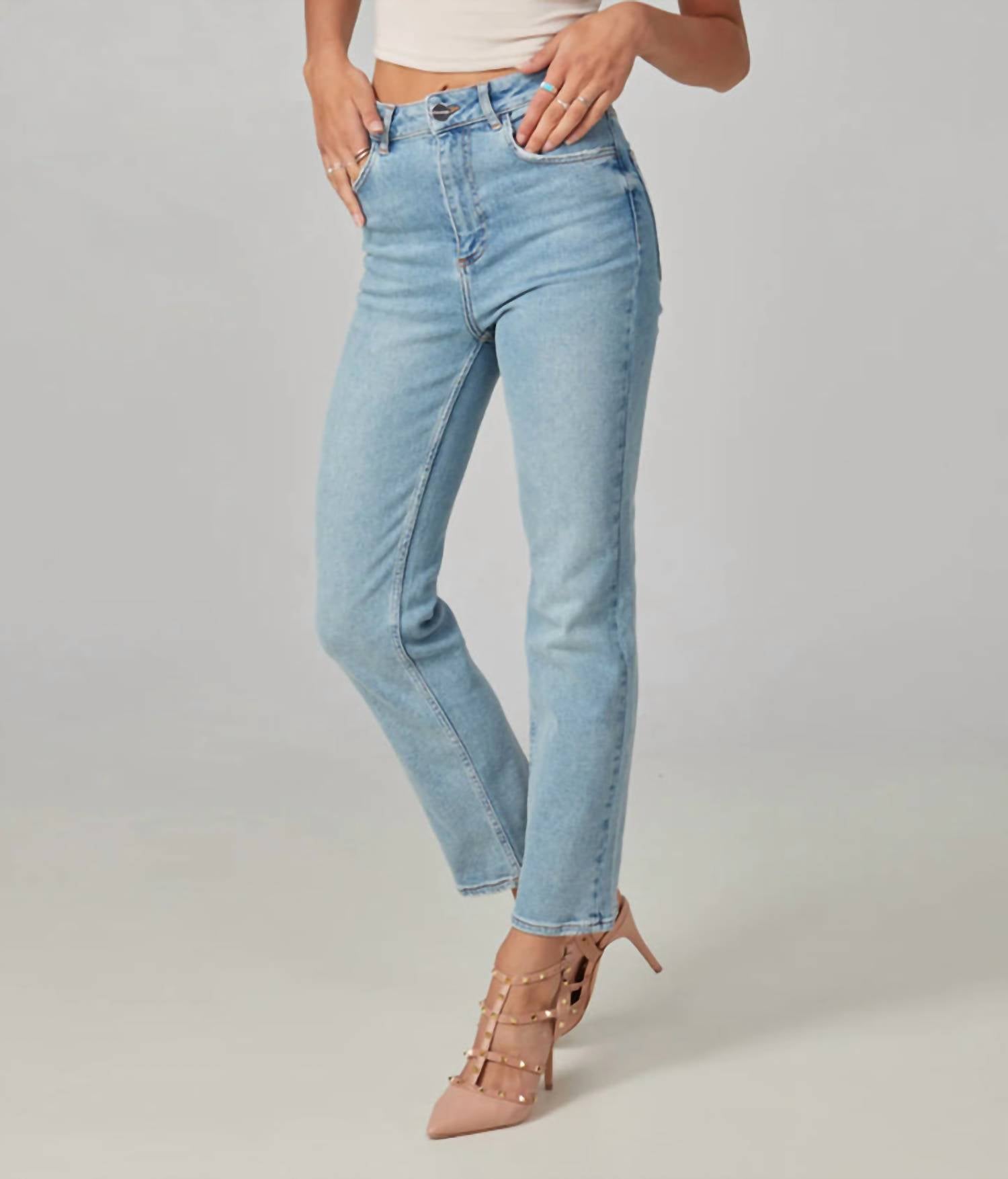 Lola Jeans - Denver High Rise Straight Jeans
