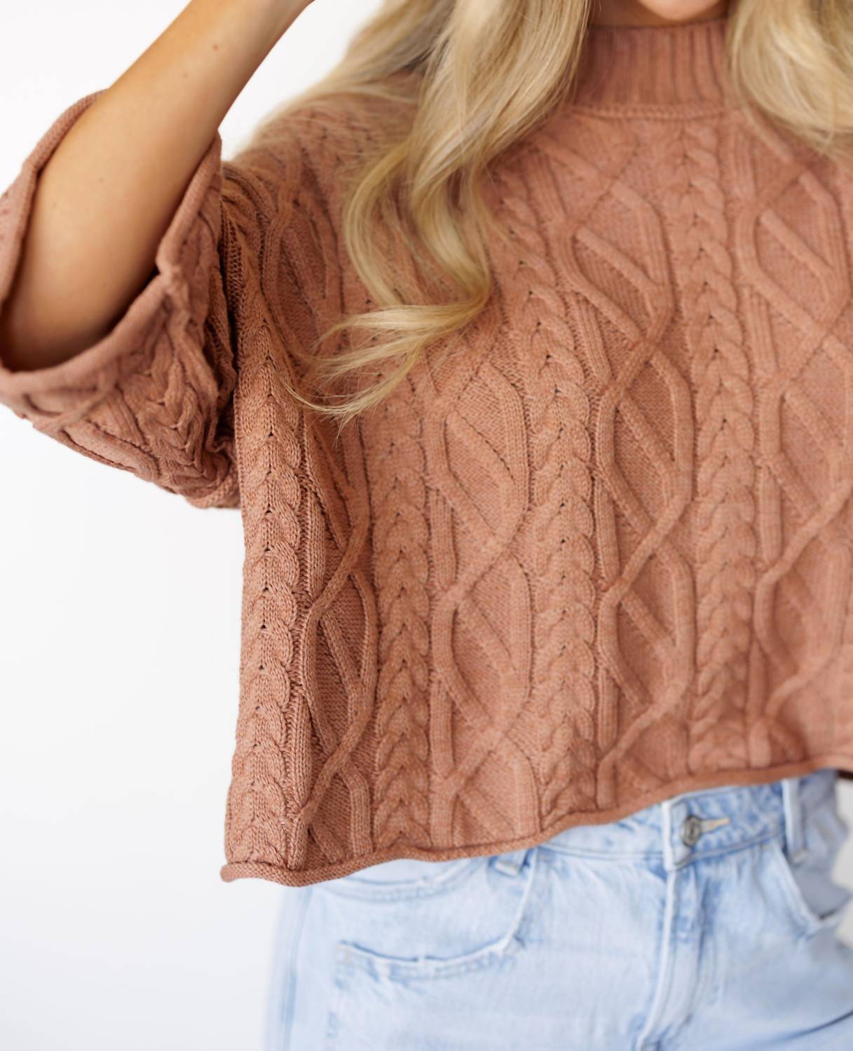 Tcec - Worth The Wait Crop Sweater