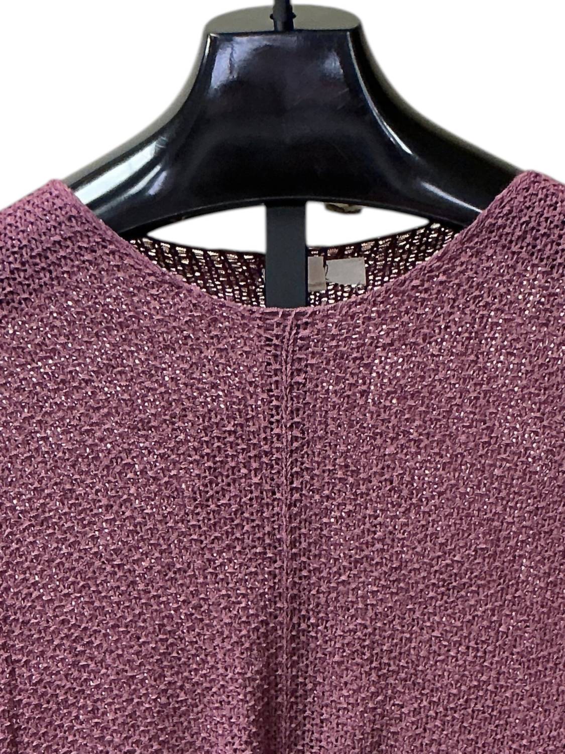 Easel Women's Loose Fit Top in mulberry - women's sweater - alternate view
