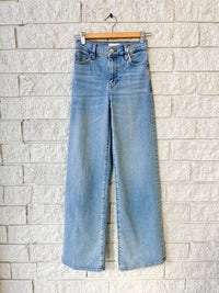 Frame - Le Slim Palazzo High Rise Jeans