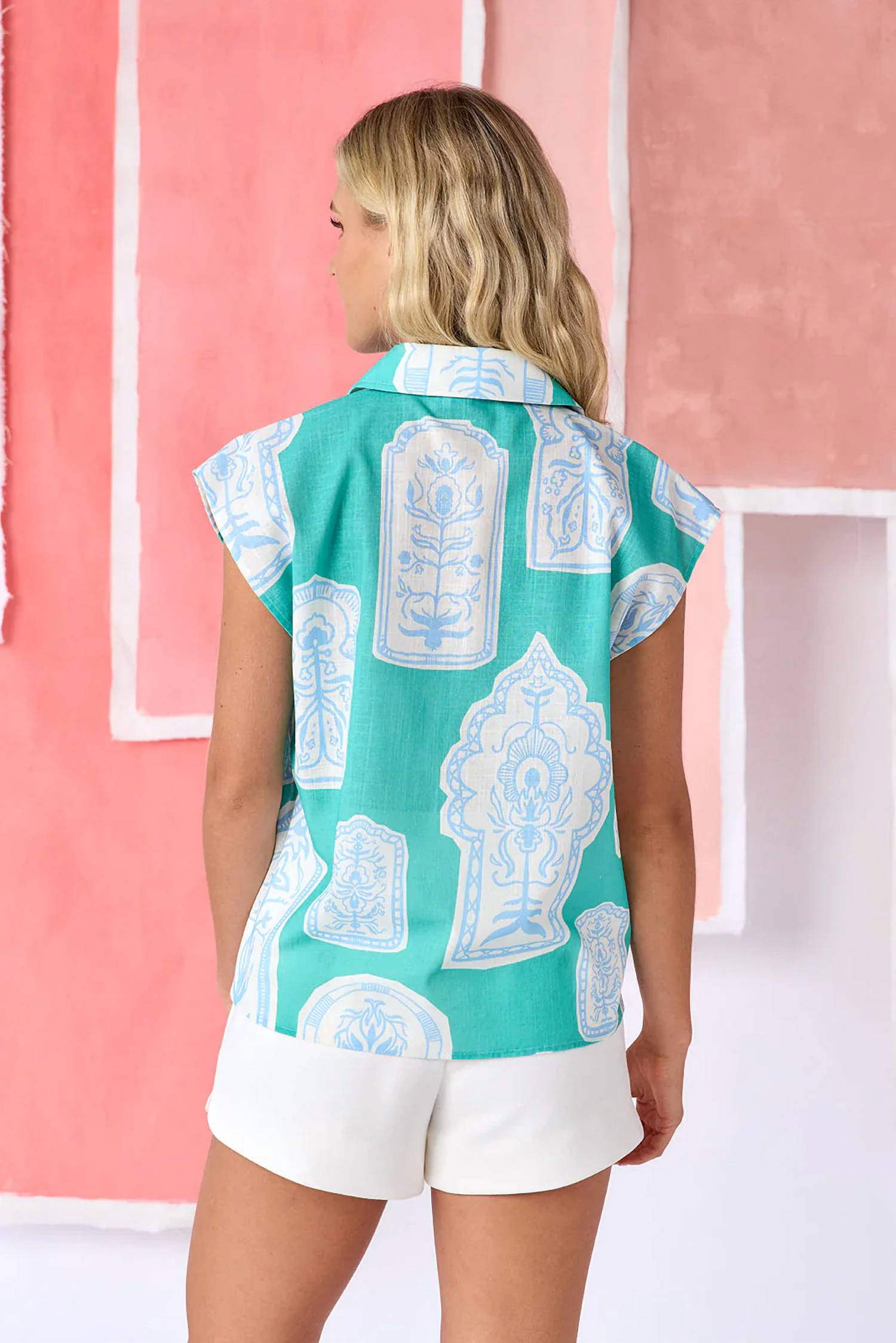Crosby By Mollie Burch - Auggie Cap Sleeves Top