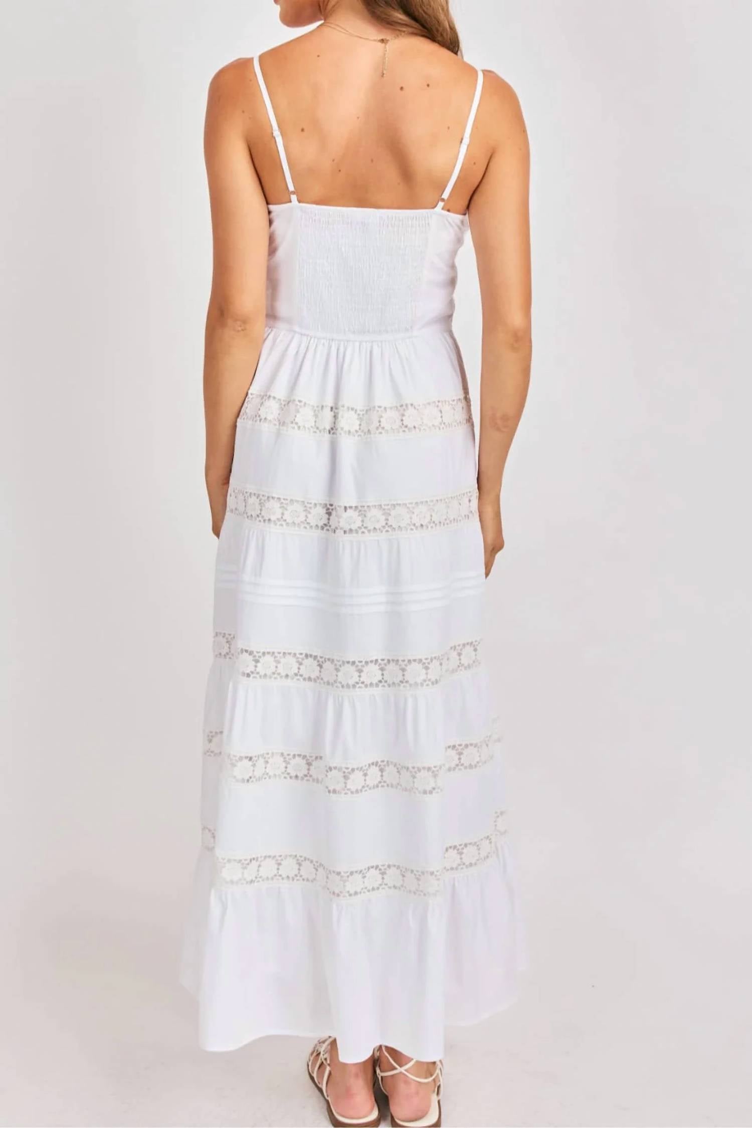 Sadie & Sage - Lowtide Tiered Midi Dress