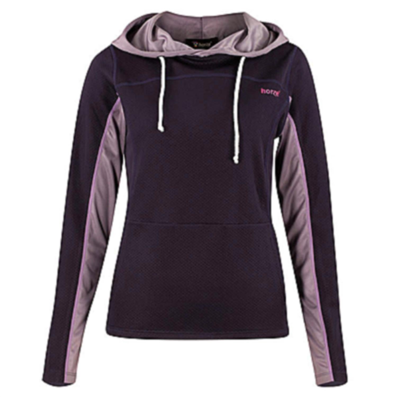 Horze - Women's Luanna Hooded Sweatshirt Hoodie With Zipper Pockets