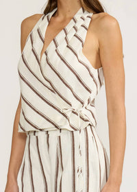 Lucy Paris - Lola Wrapover Top