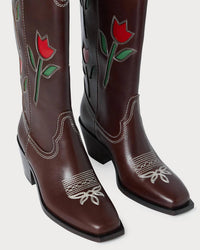 Loeffler Randall - Women's Wilder Leather Tulip Boot