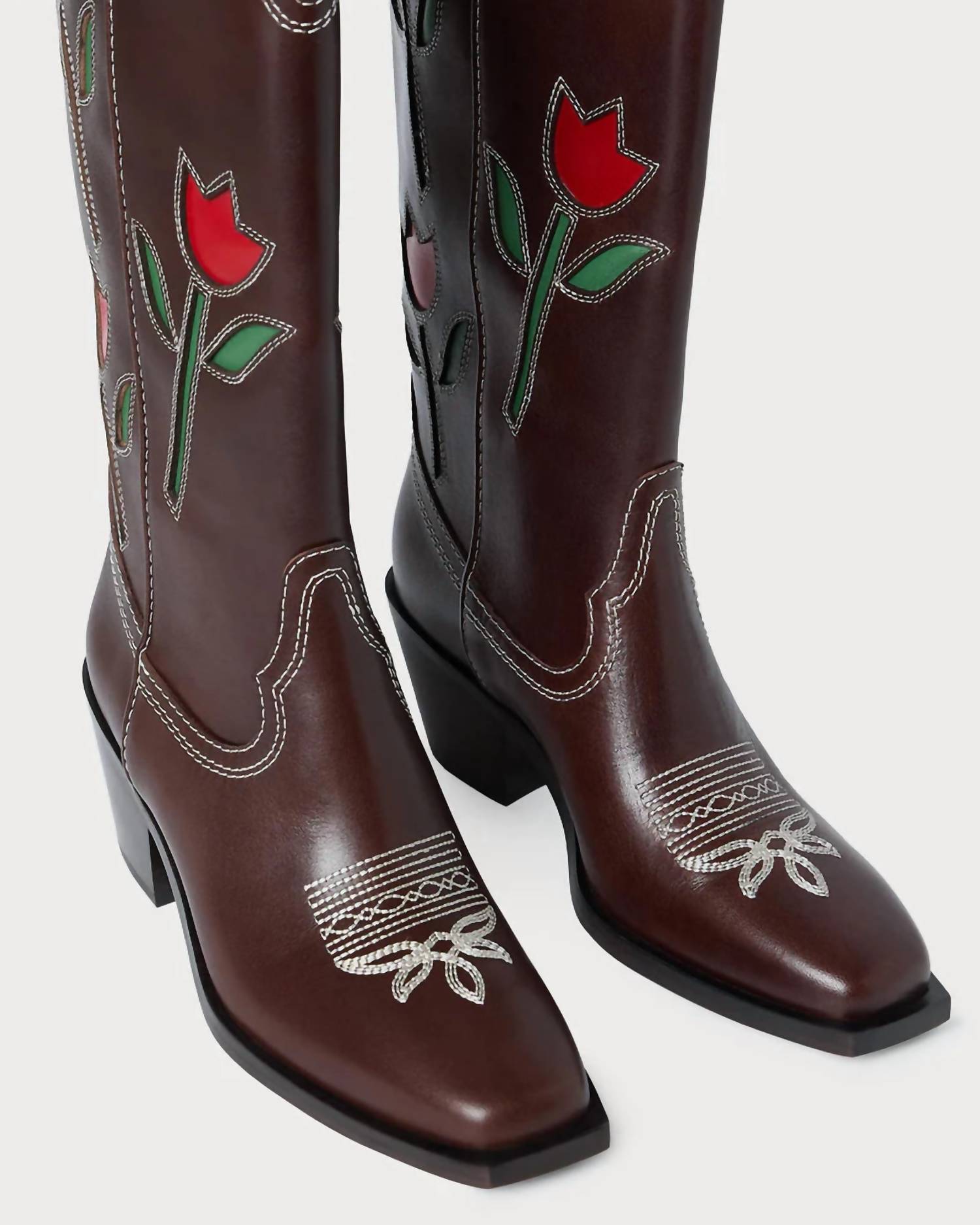 Loeffler Randall - Women's Wilder Leather Tulip Boot