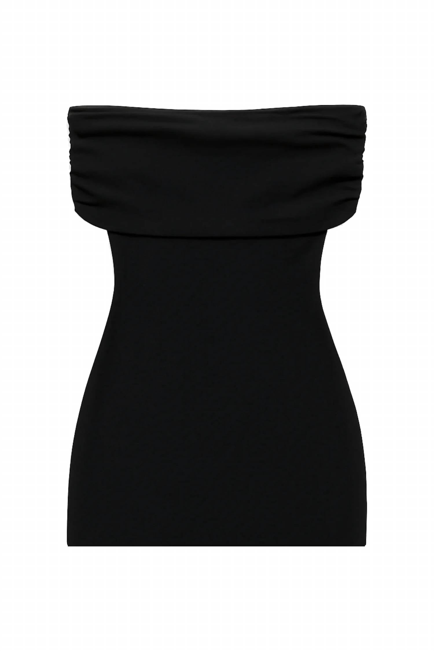 Katie J NYC Junior Trisha Dress in black - women's dress