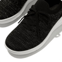 Fitflop - Women's Super-q Knit Slip-on Laced Sneakers
