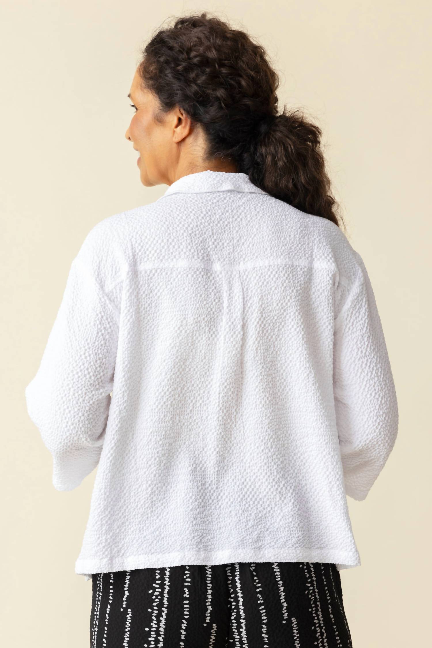 Habitat - Crinkled Crepe Relaxed Camp Shirt