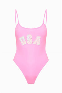 Loveshackfancy - Portelle Usa One-piece Swimsuit