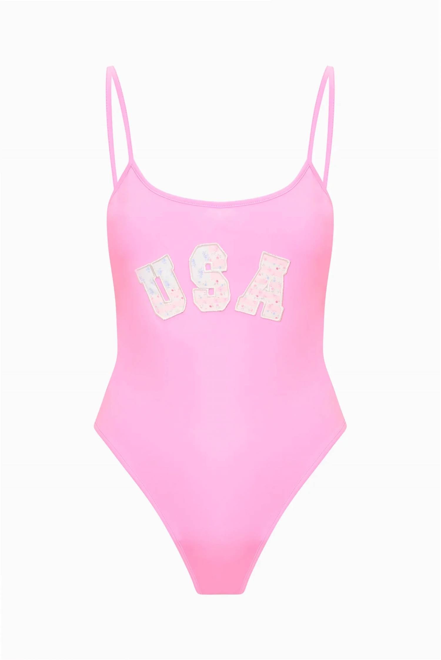 Loveshackfancy - Portelle Usa One-piece Swimsuit