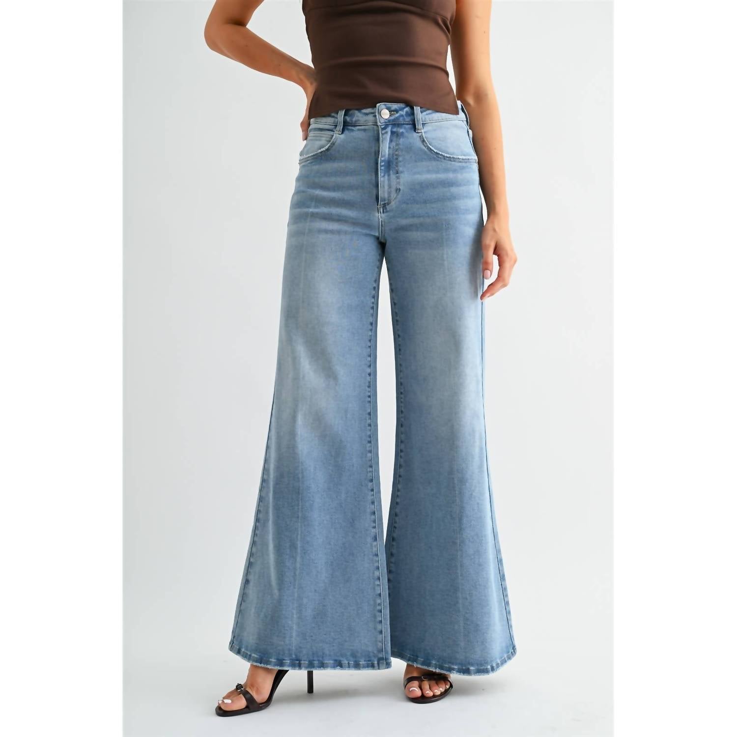 Mica Denim - Paradisis High Rise Wide Leg Jean