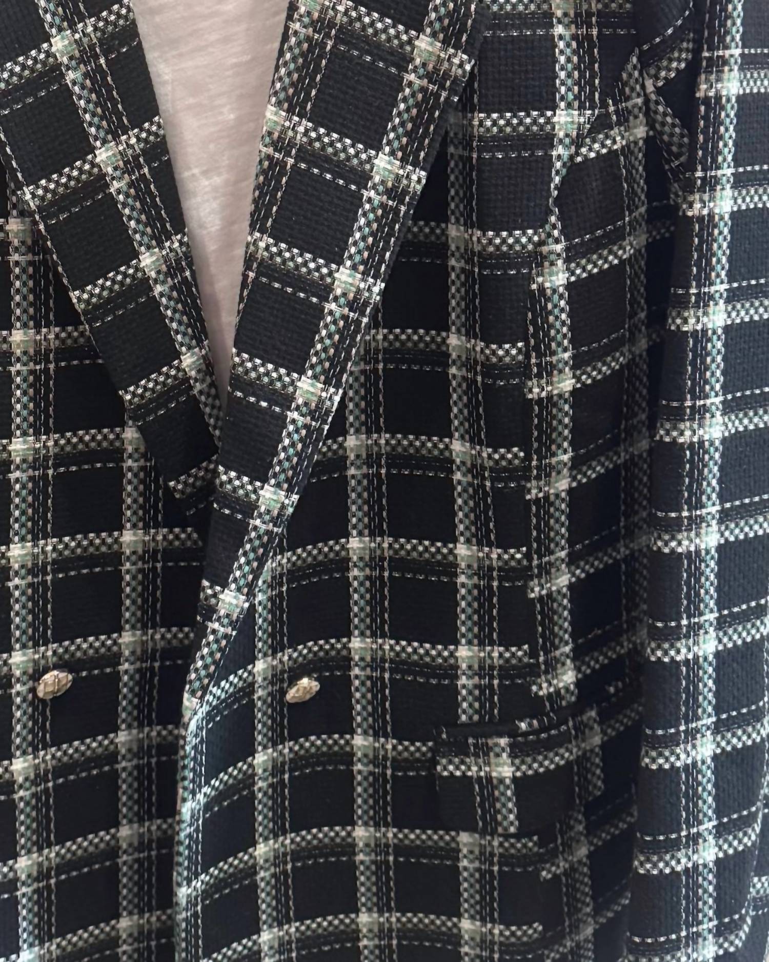 Layerz Clothing - Women's Daphne Plaid Blazer