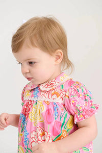 The Beaufort Bonnet Company - Girls' Holly Day Bubble Romper