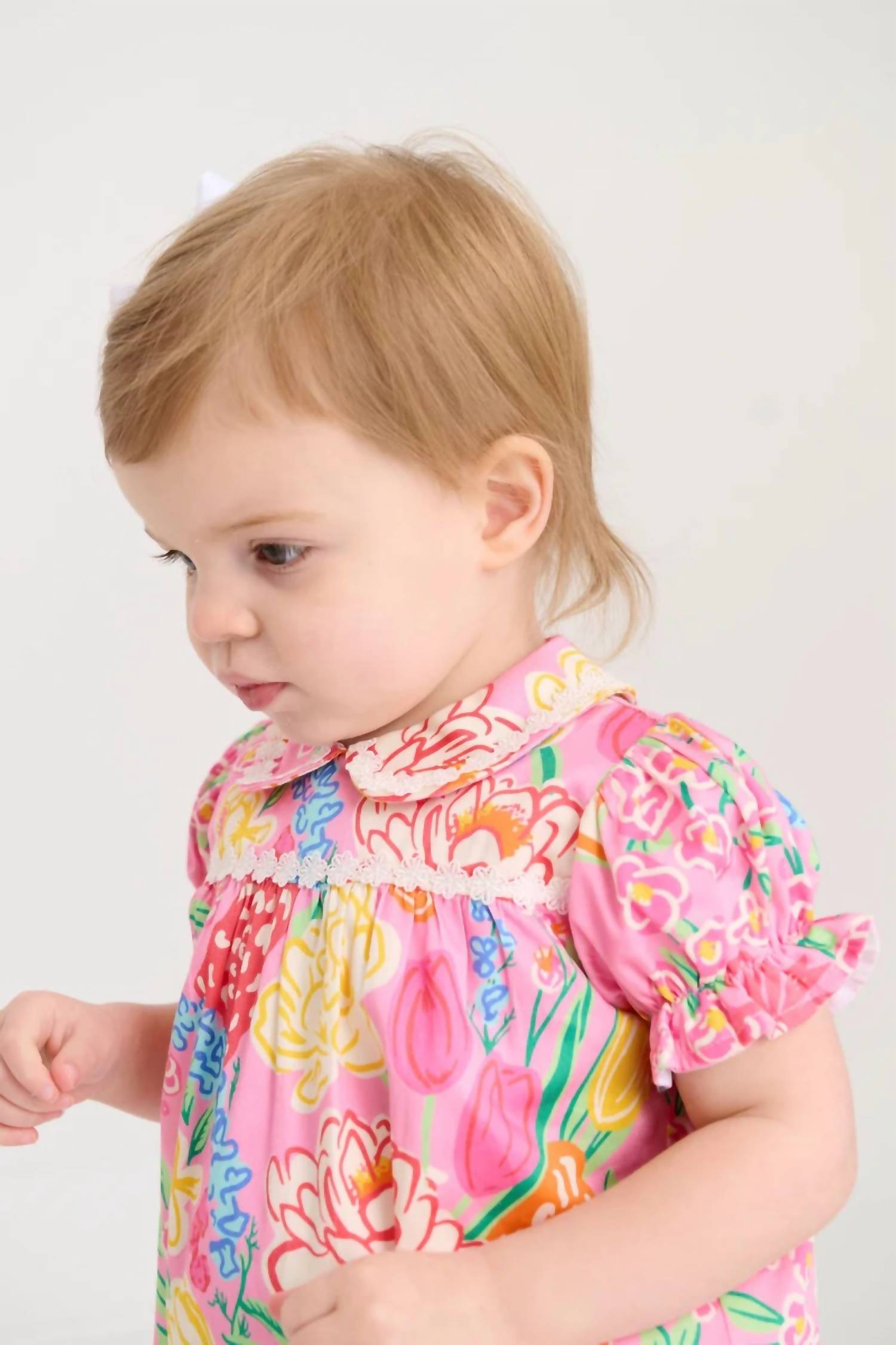 The Beaufort Bonnet Company - Girls' Holly Day Bubble Romper