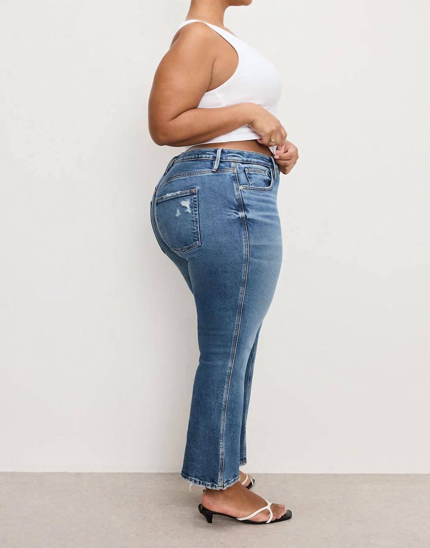Good American - Standard Kick Flare Jeans