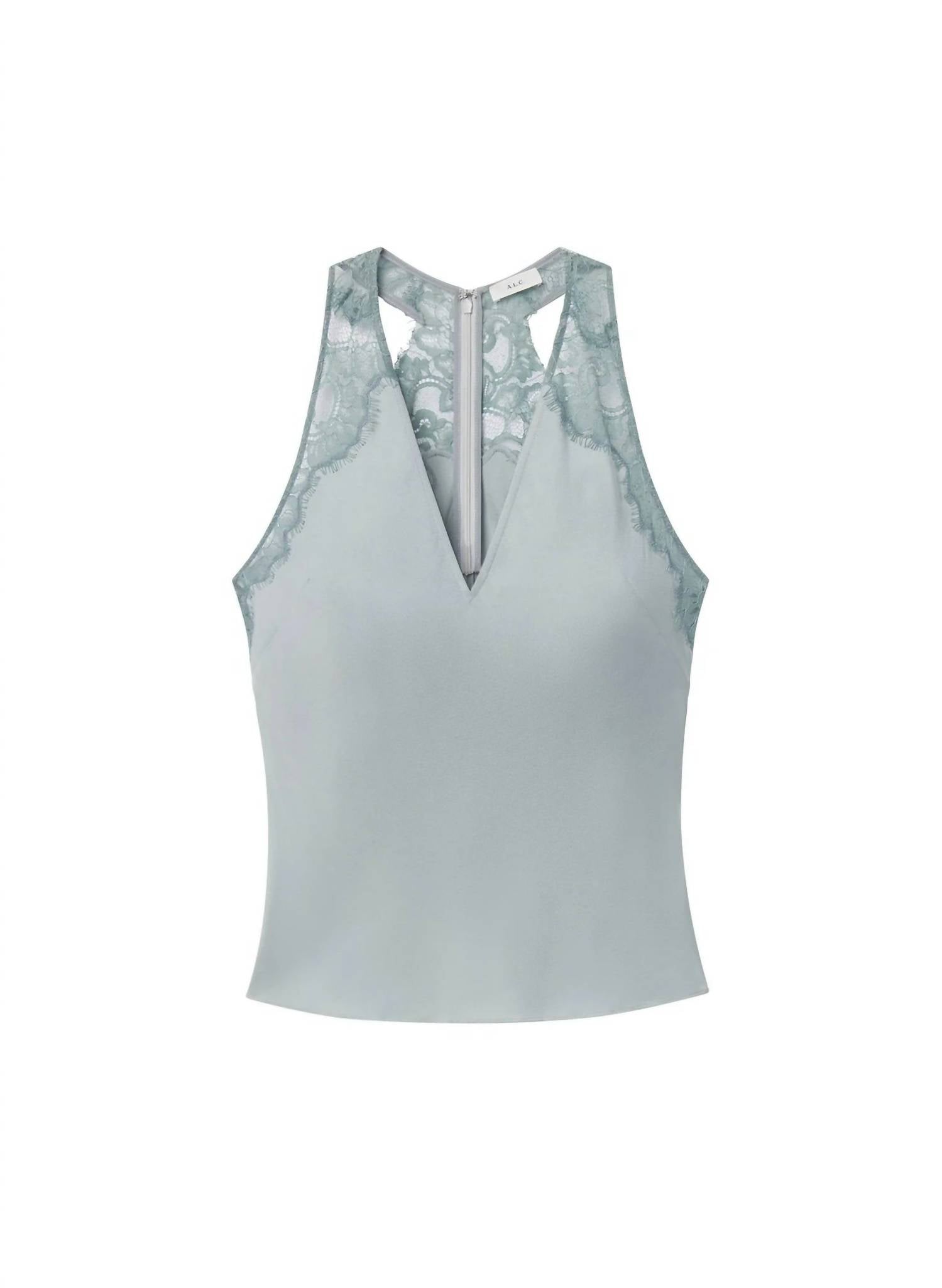 A.L.C. - Wes Satin And Lace Top
