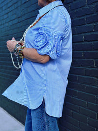 Ravel - Vernal Button-Up Top