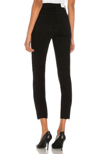 Re/Done - High Rise Ankle Crop Jeans