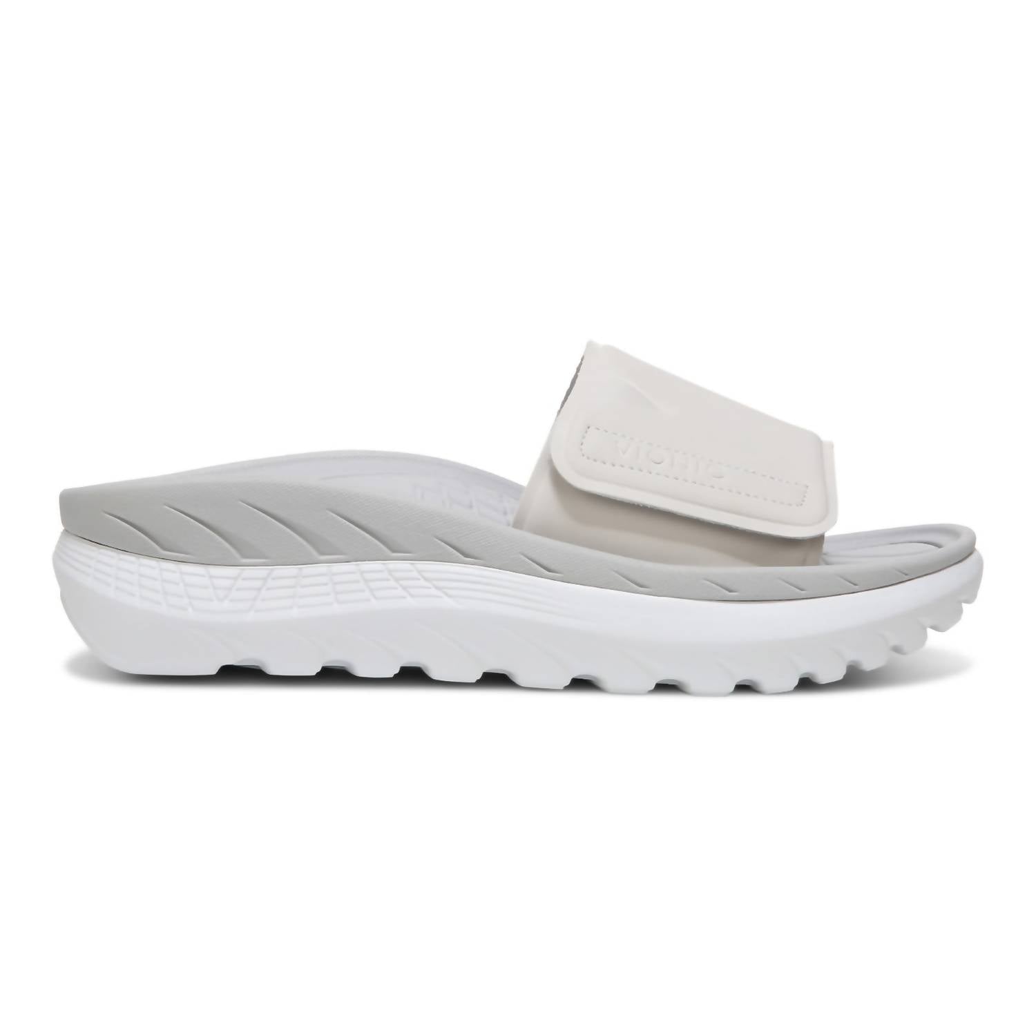 VIONIC Women's Blissful Rejuvenate Sandal in white - women's sandal - detail view