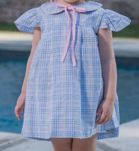 The Oaks Apparel - Fallon Spring Plaid Bloomer Dress