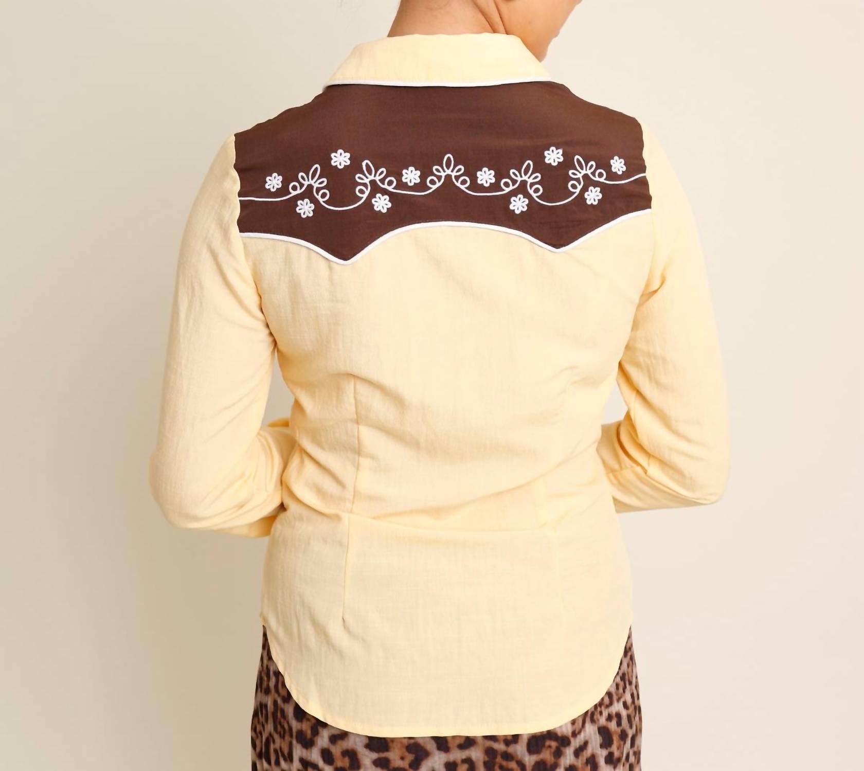 Bailey Rose - Rodeo Button Up Shirt