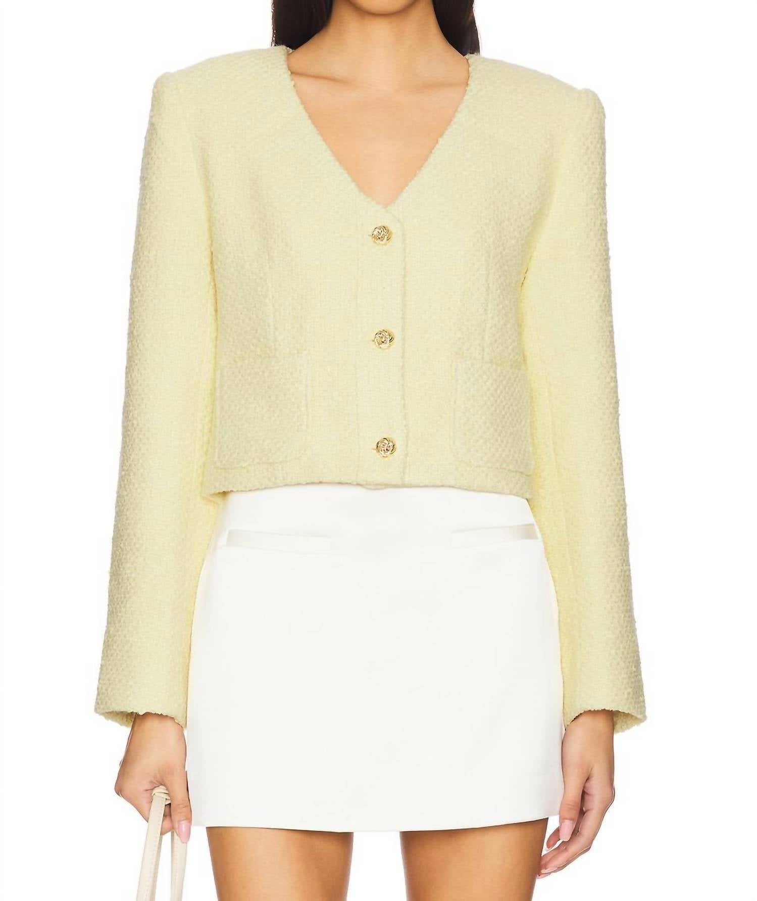 Astr - Marleigh Tweed Jacket