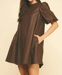 Pinch - Leather Tunic Dress