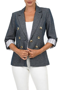 Love Token - Robin Linen Blend Blazer
