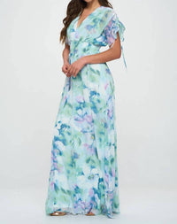 Ricarica - Floral Chiffon Dress