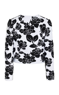 Carolina Herrera - Crewneck Cropped Cardigan