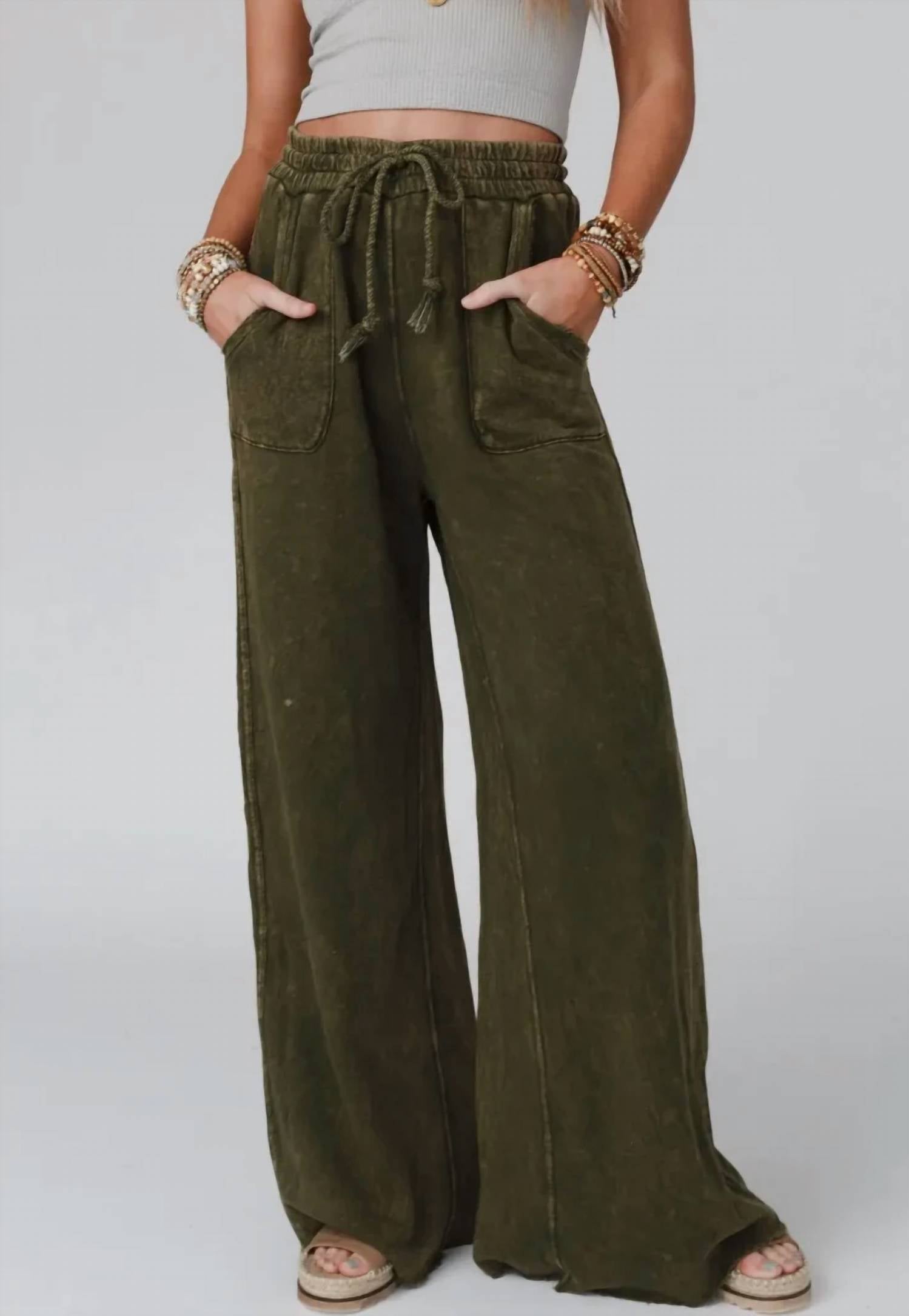 Three Bird Nest - Relaxing Wide Leg Robin Pants