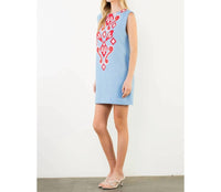 Thml - Allie Sleeveless Embroidery Detail Mini Dress