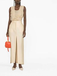 Lanvin - A-line Slit Maxi Skirt