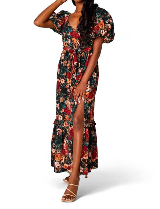 Buddylove - Sydney Puff Sleeve Maxi Dress