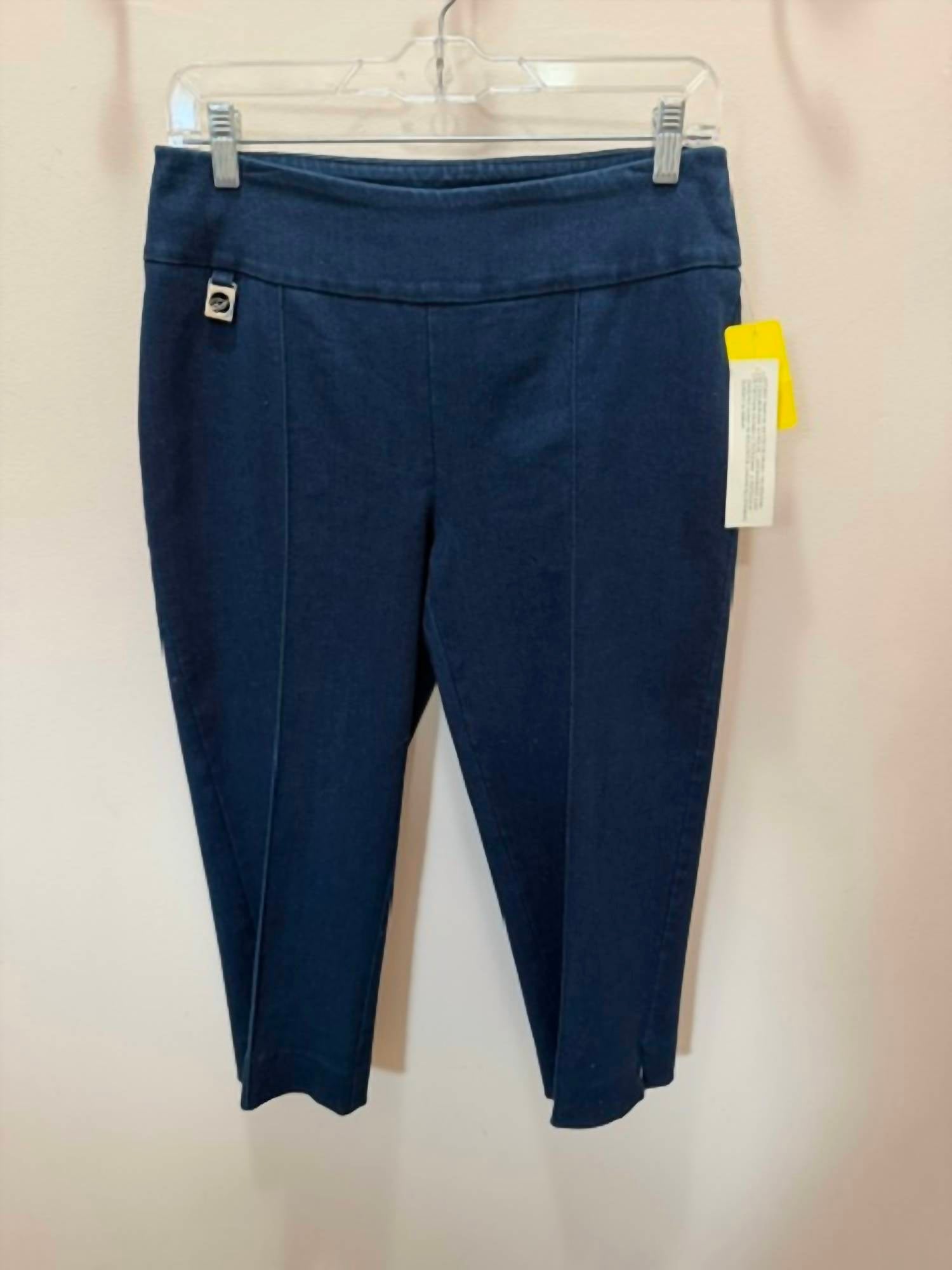 Lisette - Women's Denim Front Seam Capri