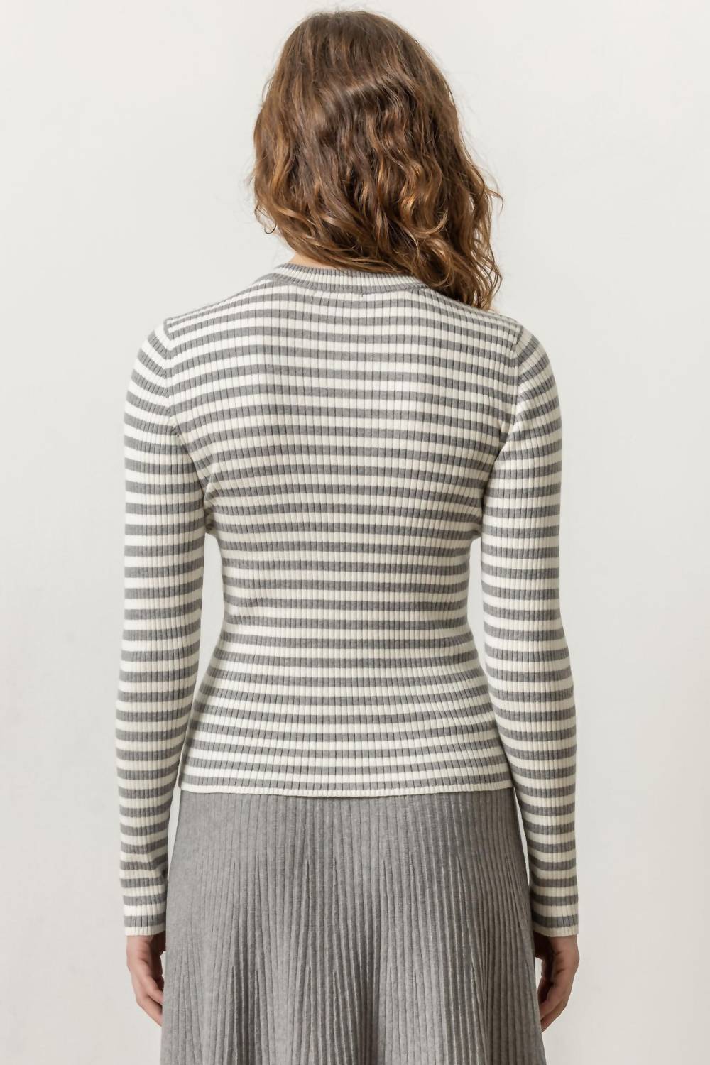 Lilla P - Striped Crewneck Sweater