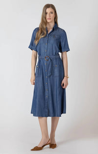 Dex - Classic Charm Midi Dress