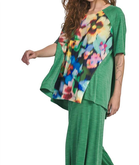 Alembika - Forget-me-not Trapeze Top