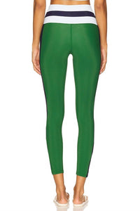 Beach Riot Mariella Full Length Leggings in ivy colorblock - women's pants - alternate view