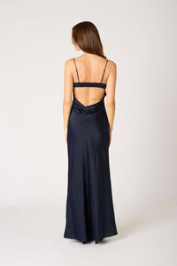Cotton Candy La - Silvia Milkmaid Sweetheart Maxi Dress